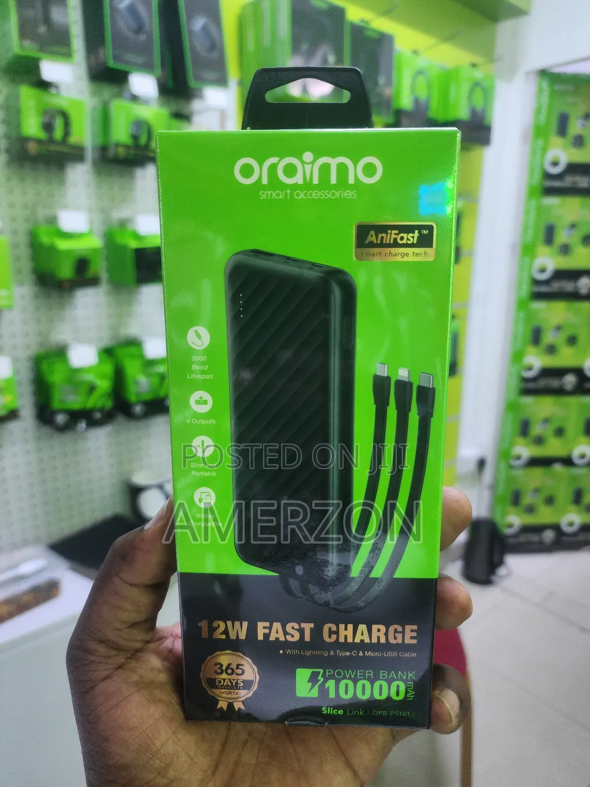 Oraimo 10kmah P5101 Powerbank