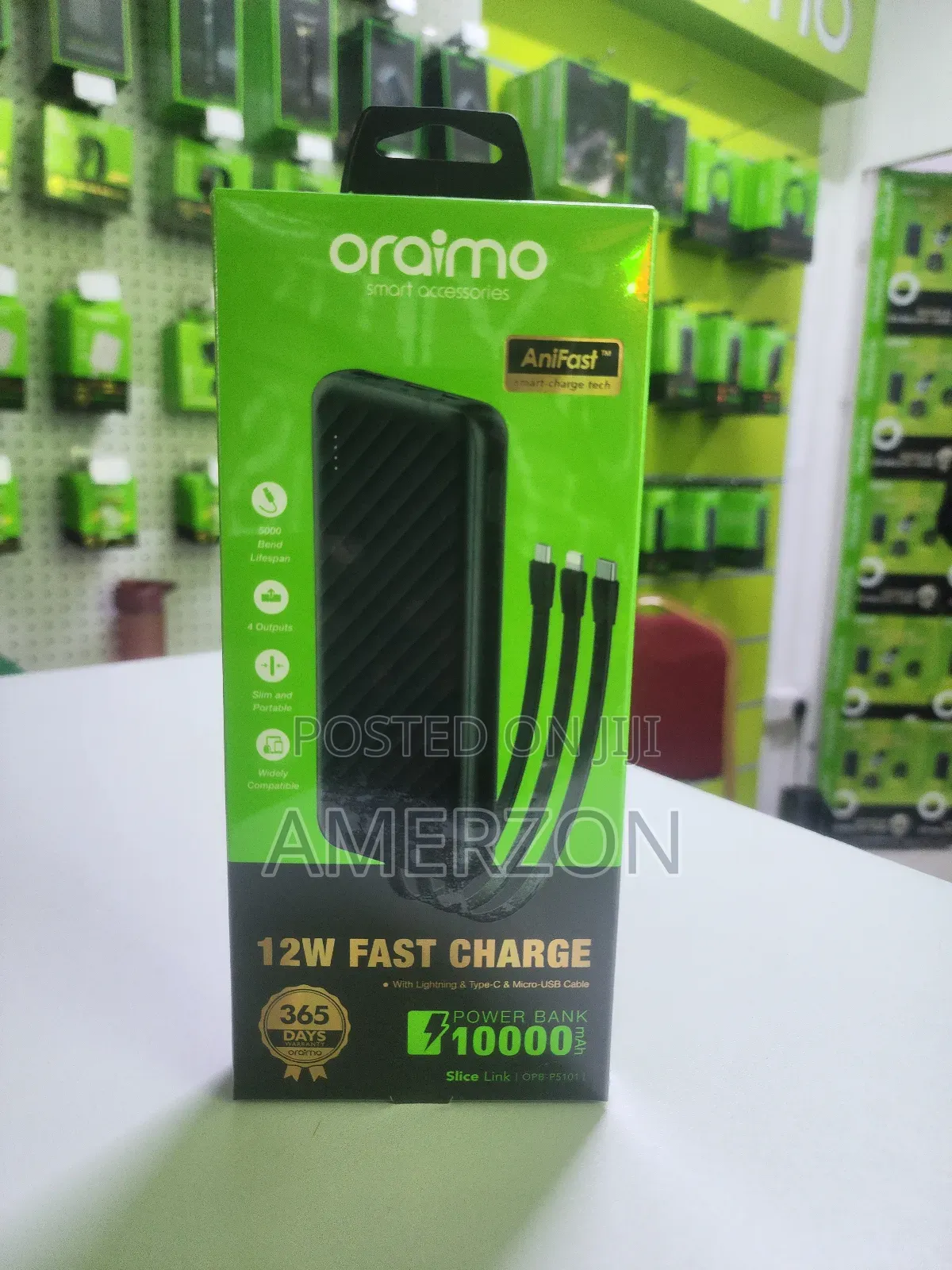 Oraimo 10kmah P5101 Powerbank