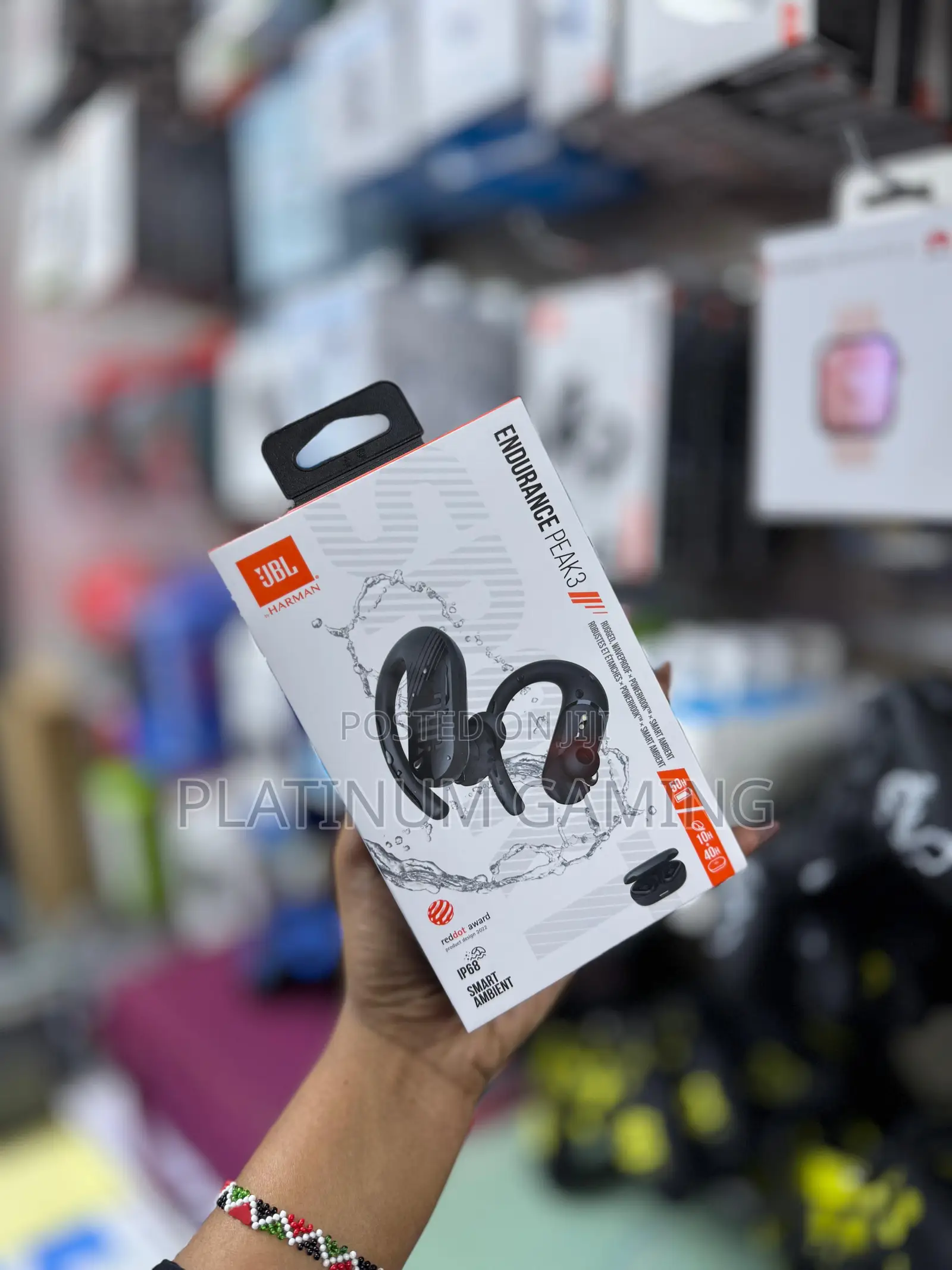 Jbl Endurance Peak 3 Wireless Active Earbuds