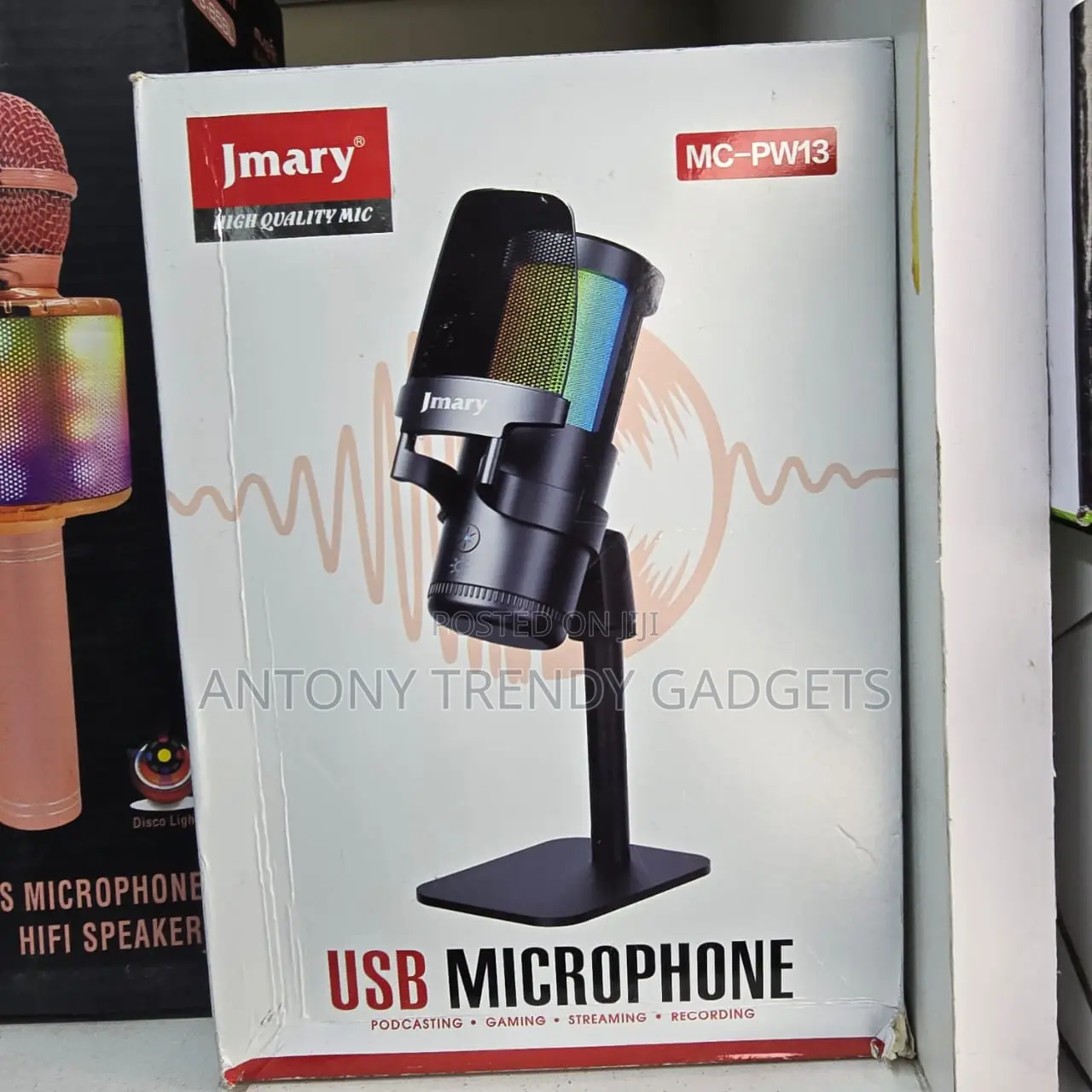 Jmary Mc-Pw13 Mic – Streaming Recording Usb Mic
