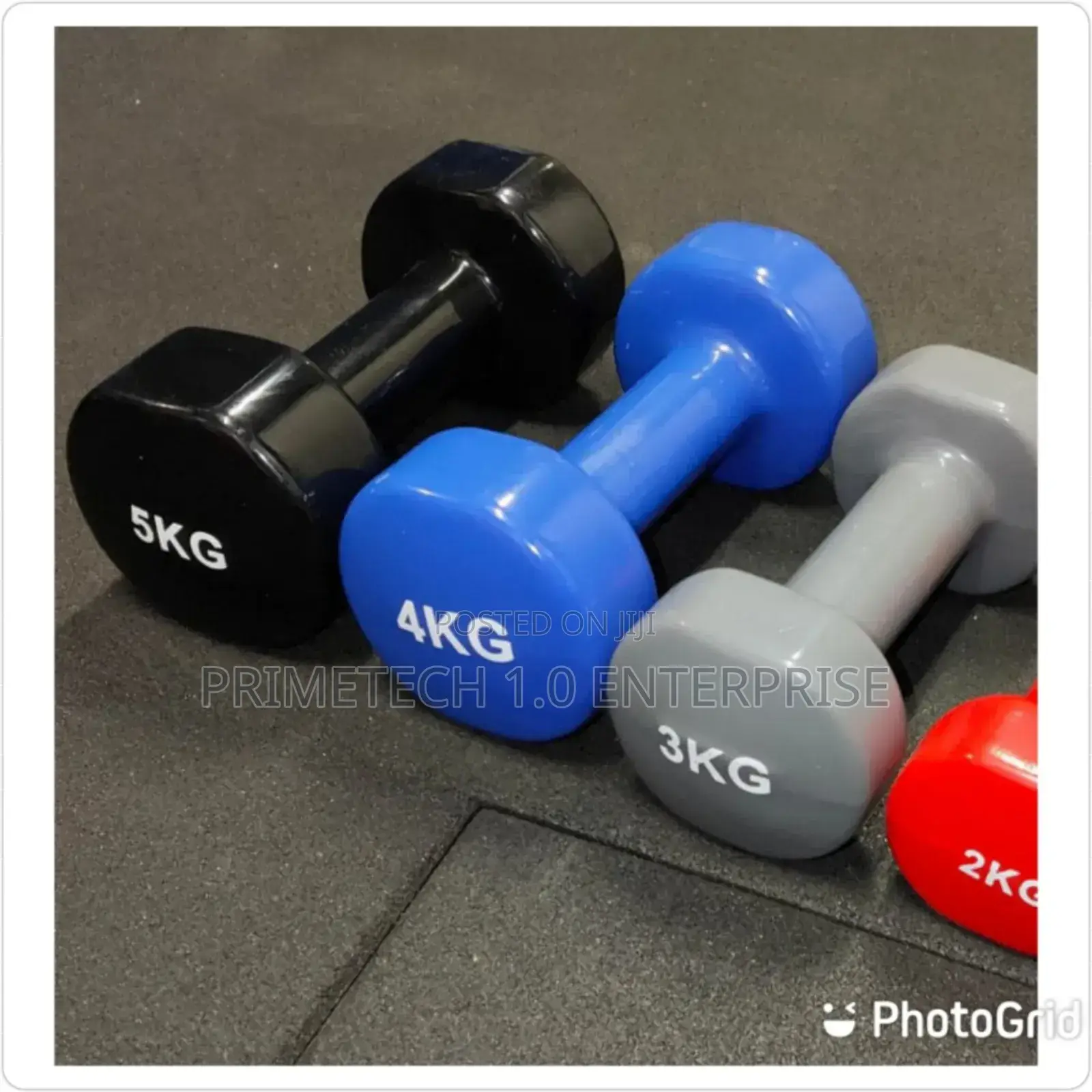 Neprone Coated Dumbells-4kg