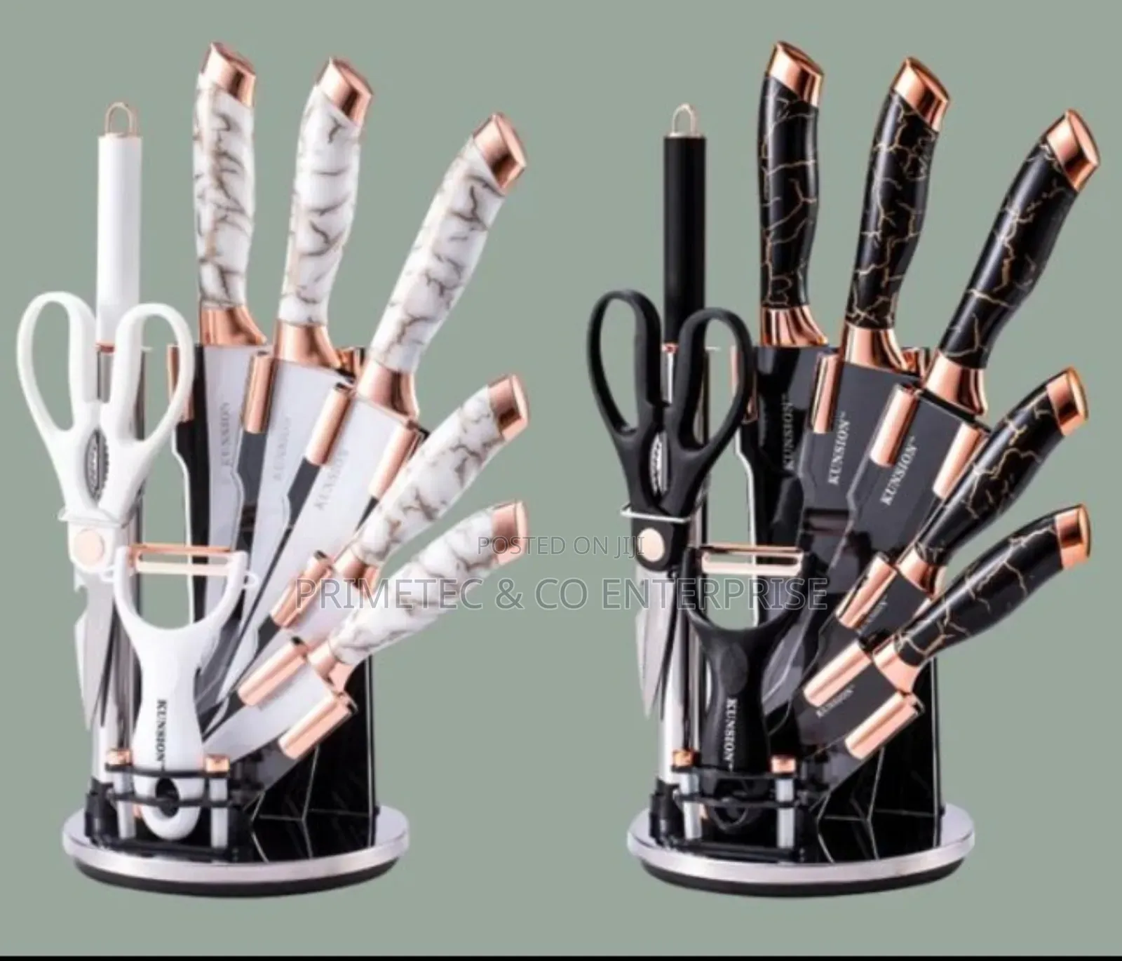 Marble Knife Set