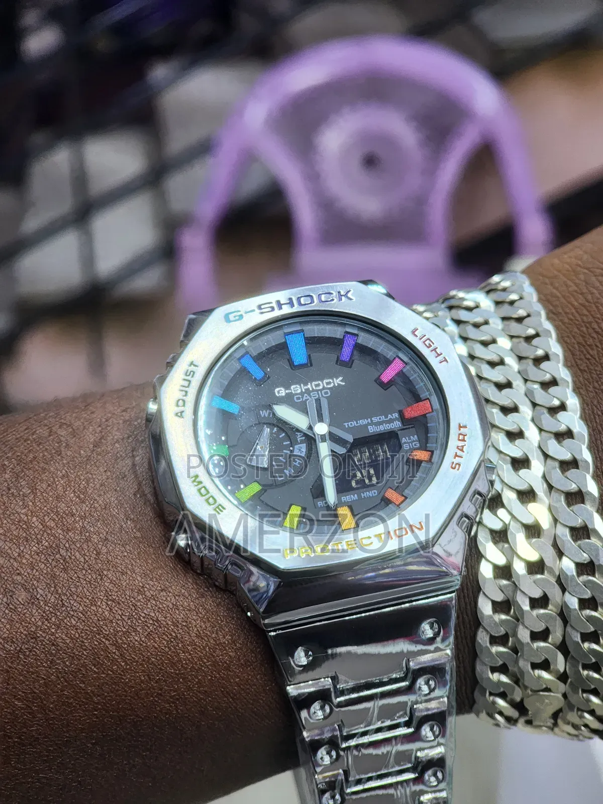 Casio G-Steel G-Shock Men's Silver