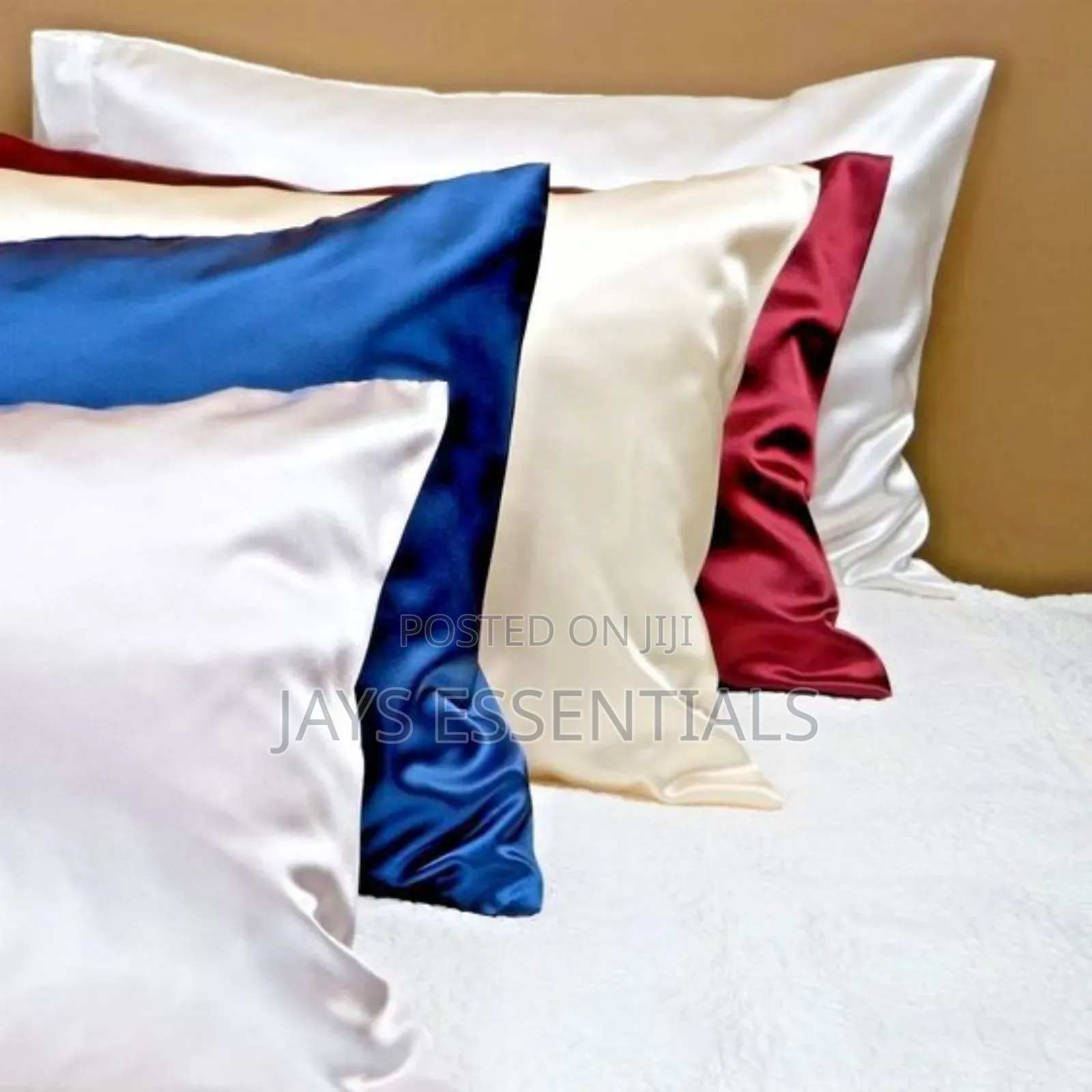 2pc Satin Bed Pillow Cases : 20"*30"