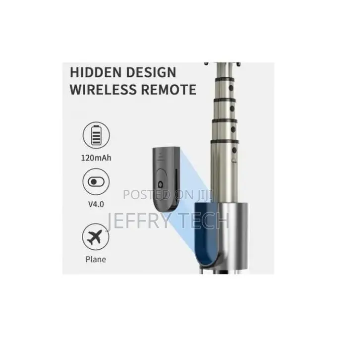Tripod Selfie Stick Aluminum Alloy Foldable Bluetooth