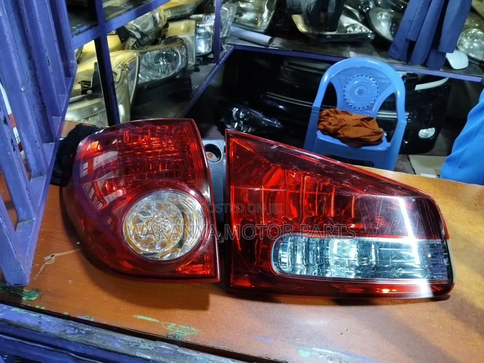 Nissan Wingroad Y12 Rear Lamps, Clean Ex Japan