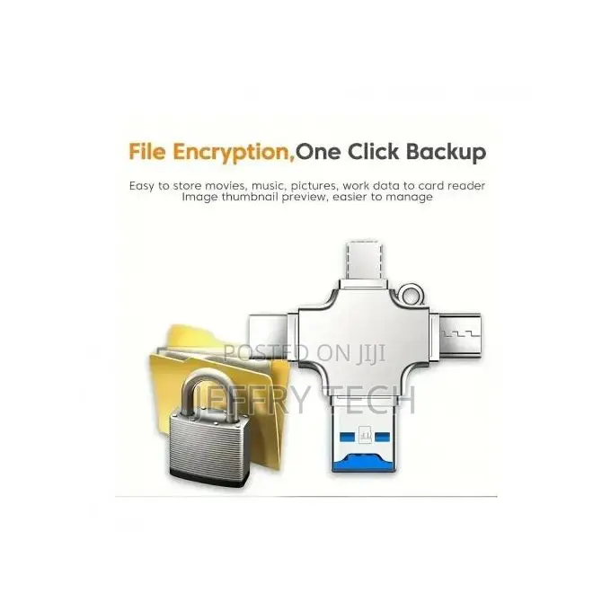 4 in 1 Micro Sd Memory Card Reader for iPhone, Isub, Android