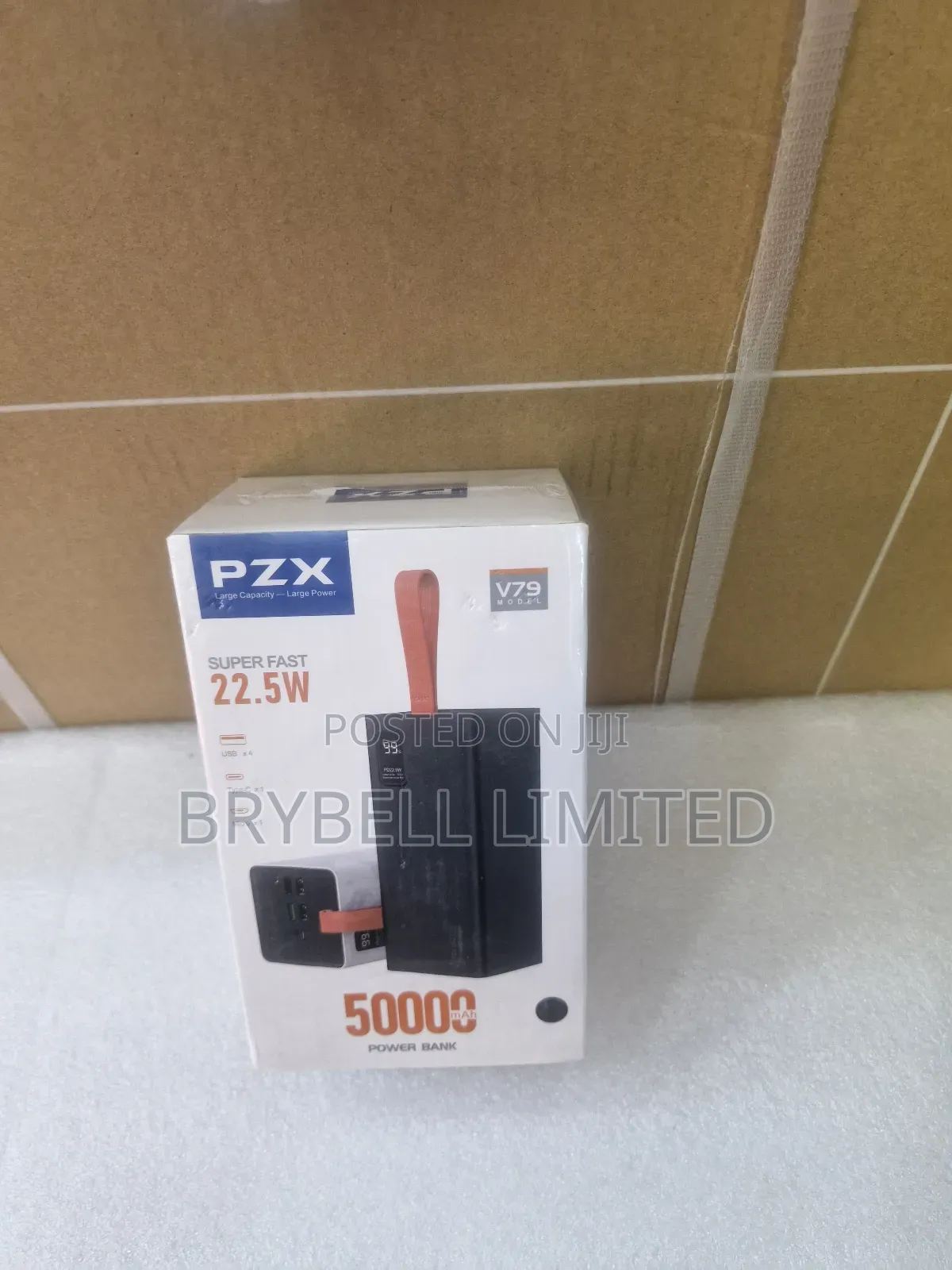 PZX 50,000mah Powebank Gray, Brand New