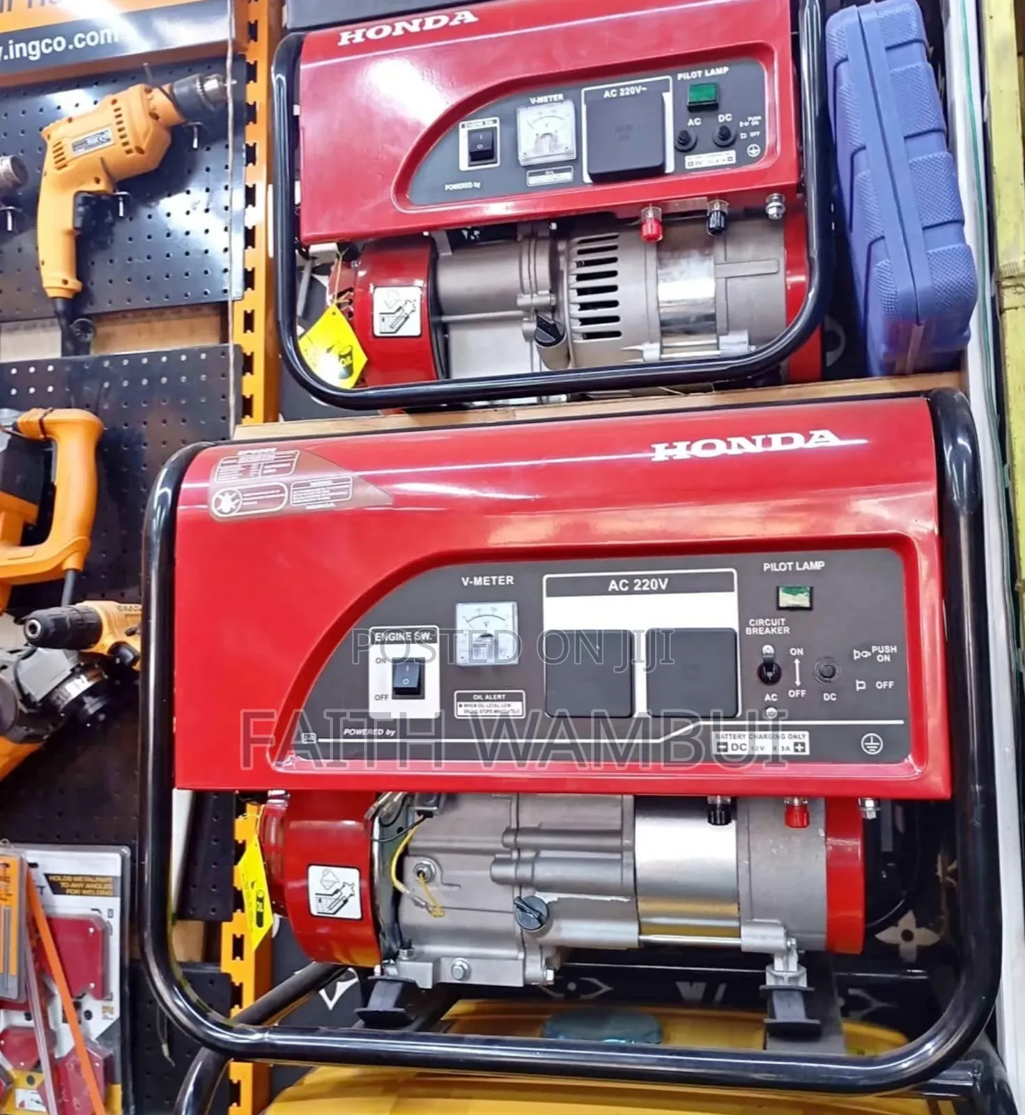 6.5kva Honda Generator Machine/ Honda Generator 6.5kva