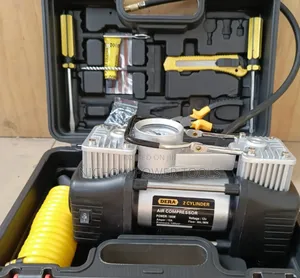 Dera Portable Air Compressor /Double Cylinder Tire Inflator