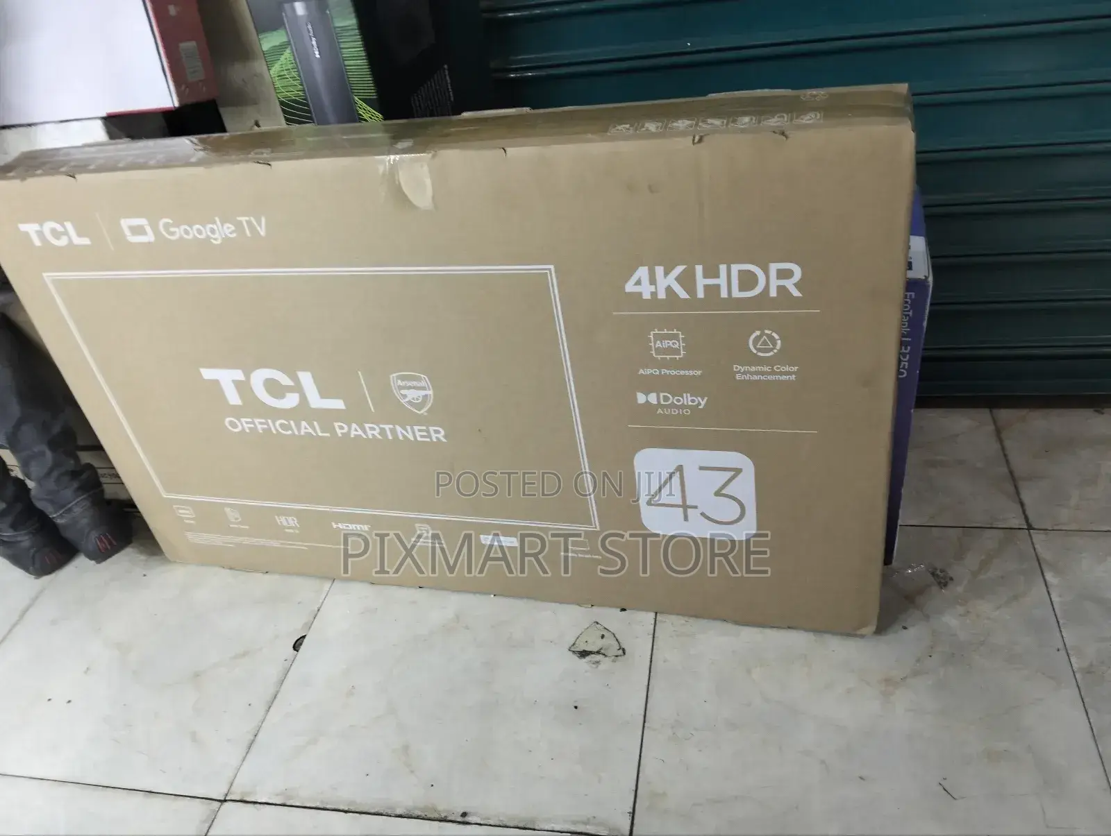 TCL 43 Inch Qled Google Tv – Hdr, Dolby Audio