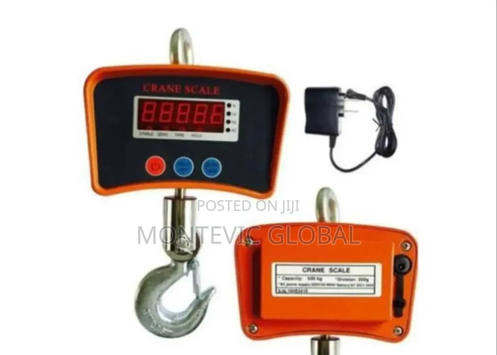 Portable Hanging Crane Scale 500kgs