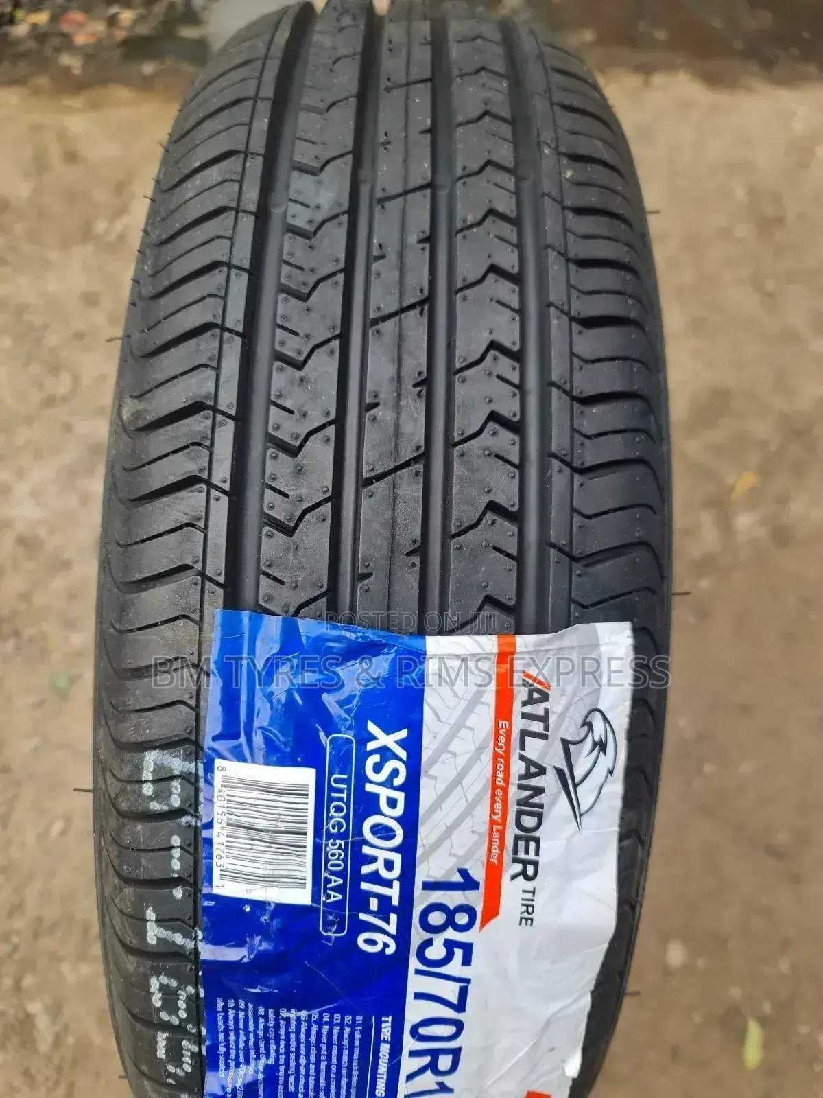 185 /70 R14 Atlander Tyres (Thailand)