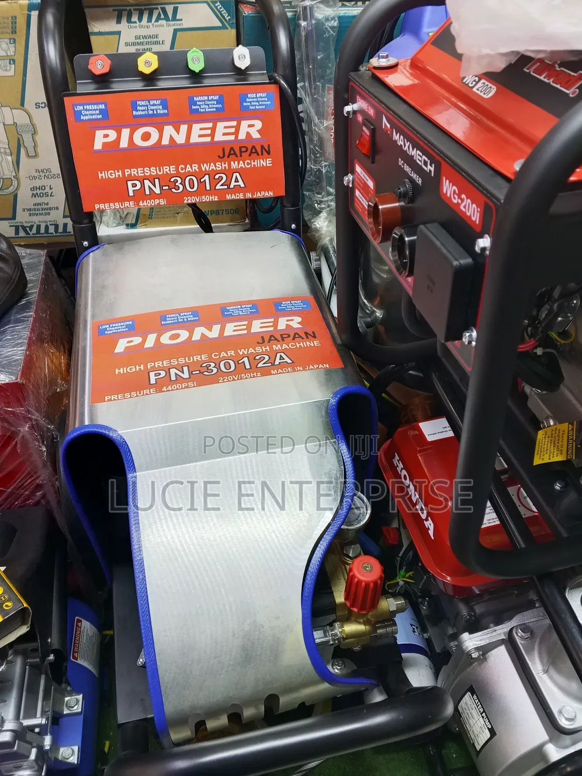 Pioneer High Pressure Car Wash Machine 4400psi