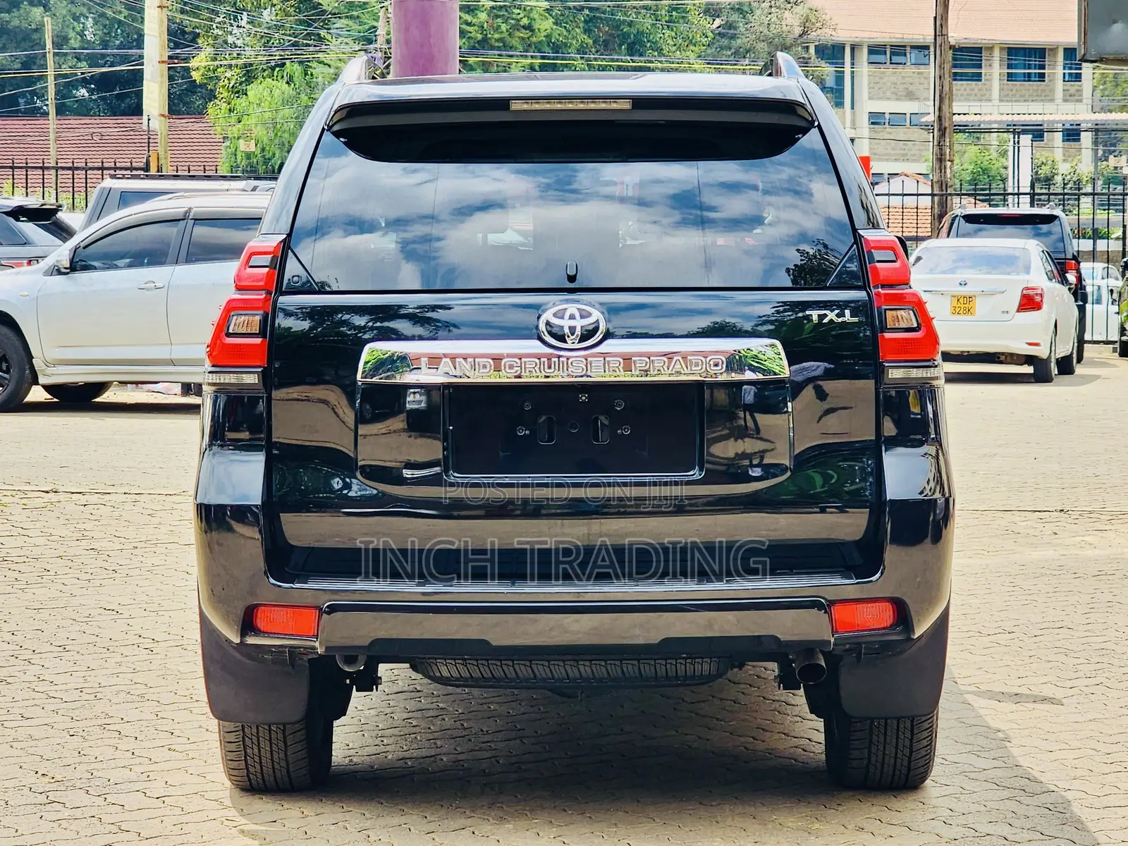 Toyota Land Cruiser Prado 2018 Matt Black