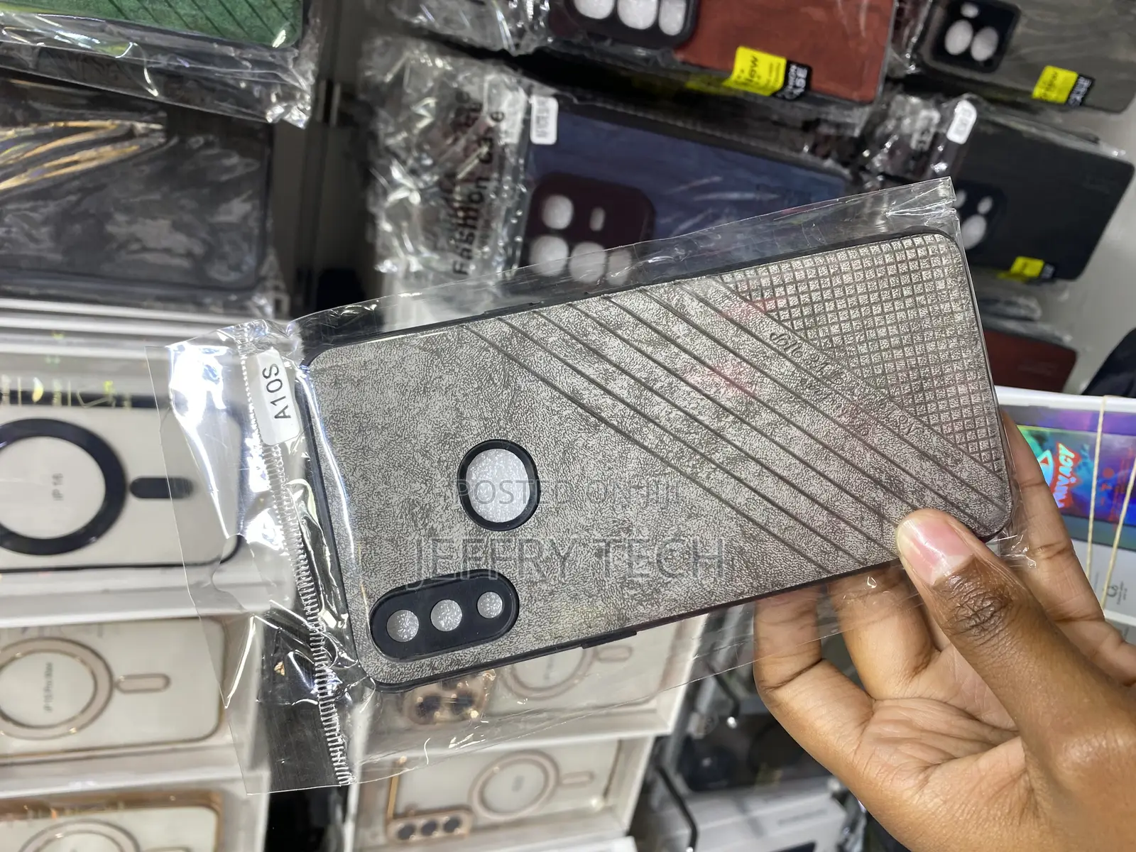 Liramack Leather Back Cover for Samsung Galaxy A10s