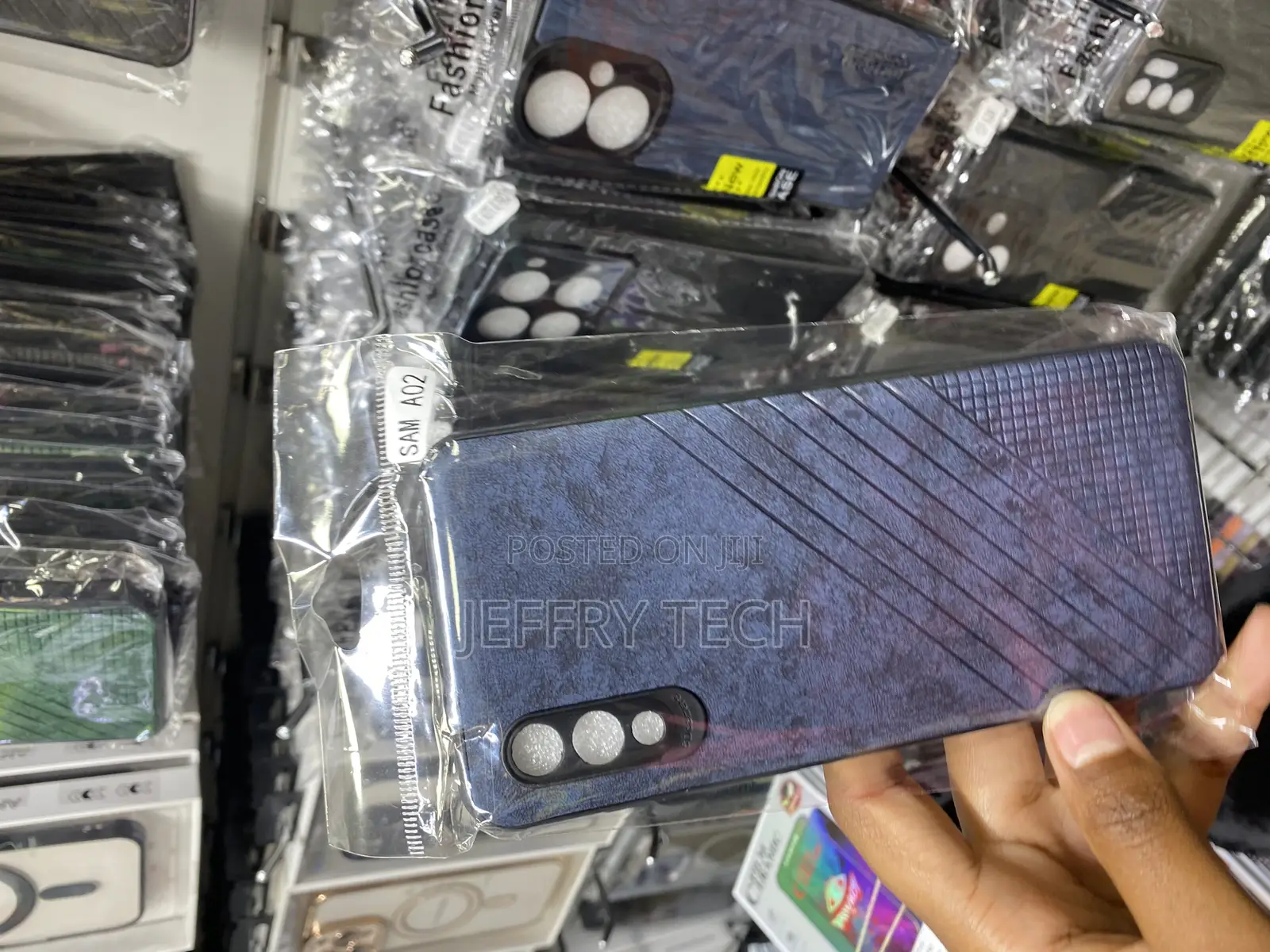 Lemax Samsung Galaxy A02 Pu Leather Style Back Case