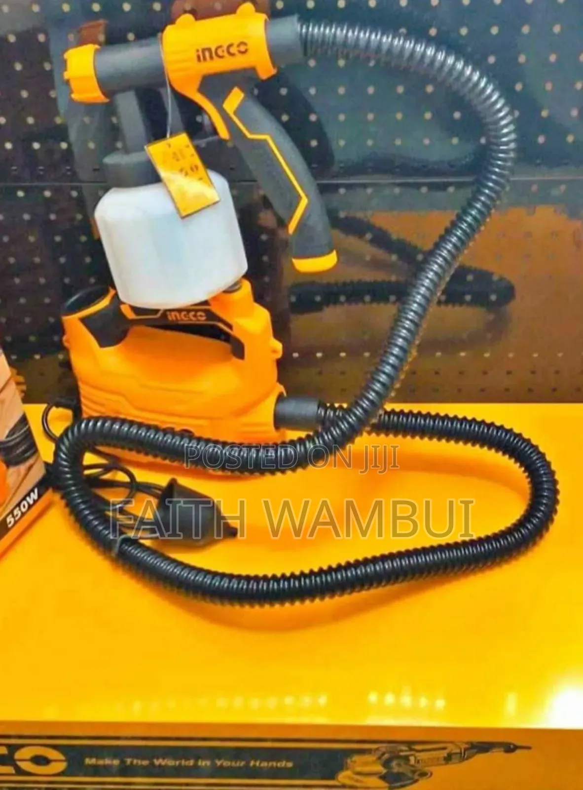 Ingco Spray Gun/550 Watts Ingco Spray Gun