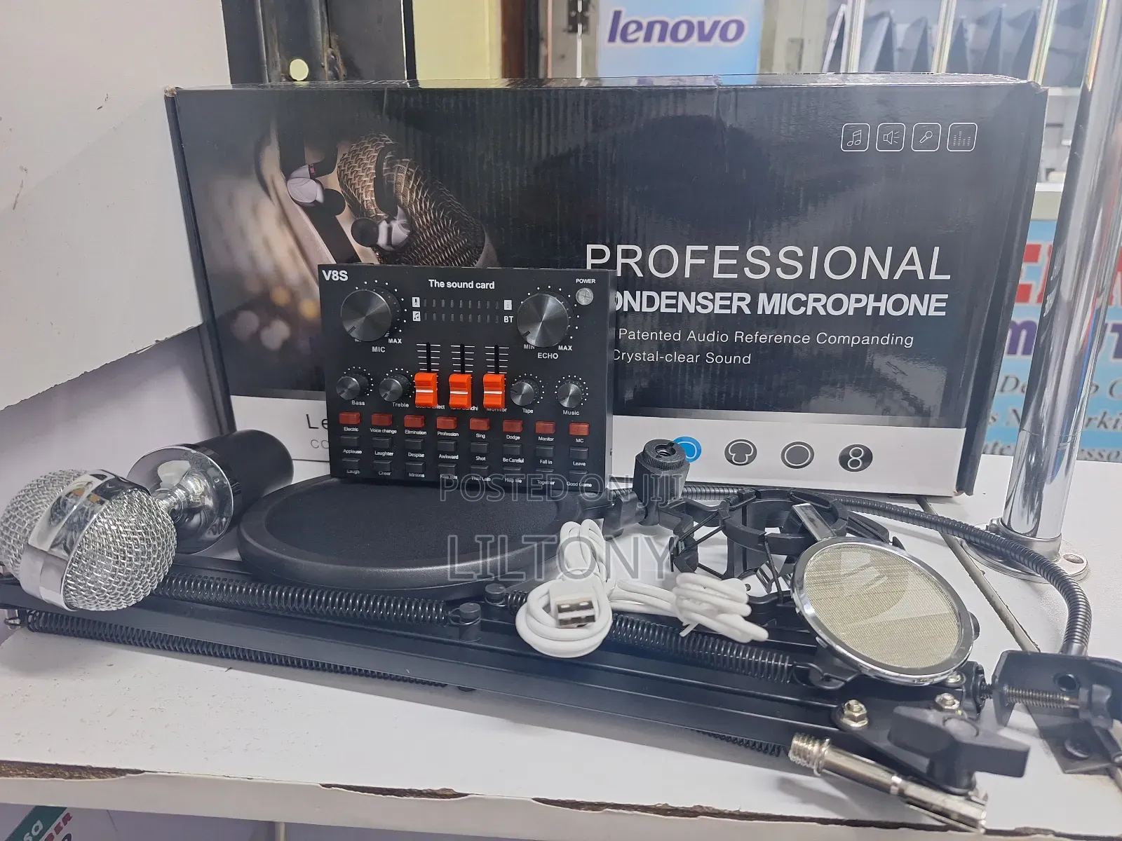 Professional Sound Card V8s Set