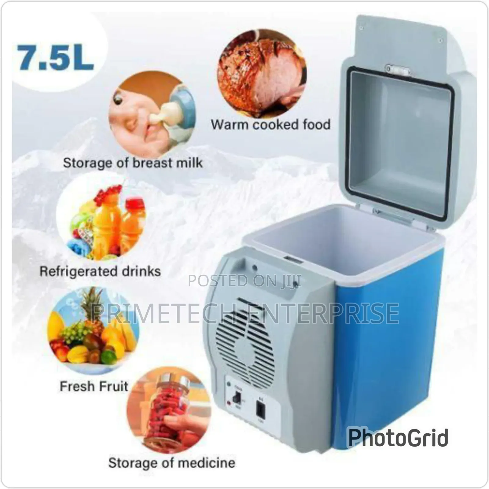 7.5ltrs Car Fridge
