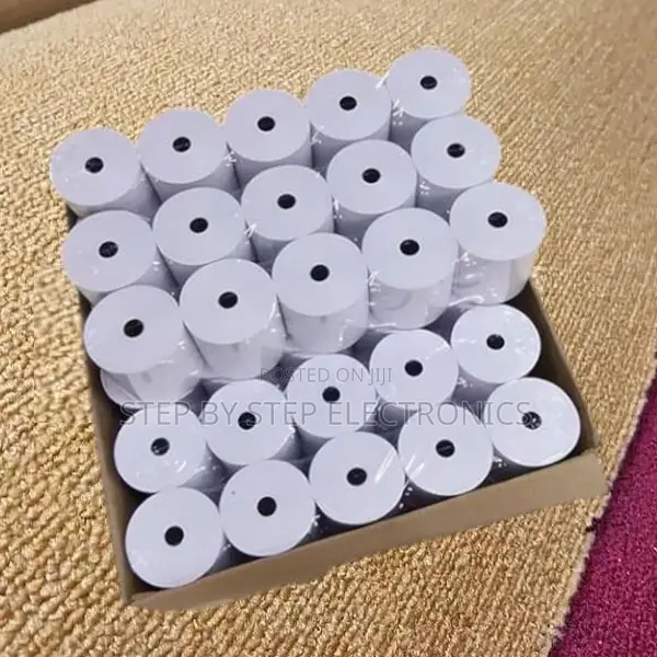 High Clarity 50 Pieces of 80mm by 80mm by 13mm Thermal Rolls