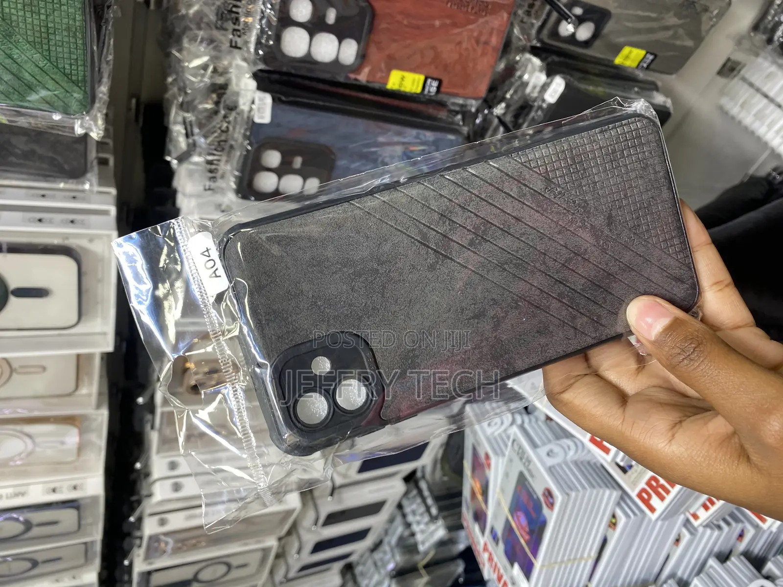 Glasgow Leather Back Cover for Samsung Galaxy A04