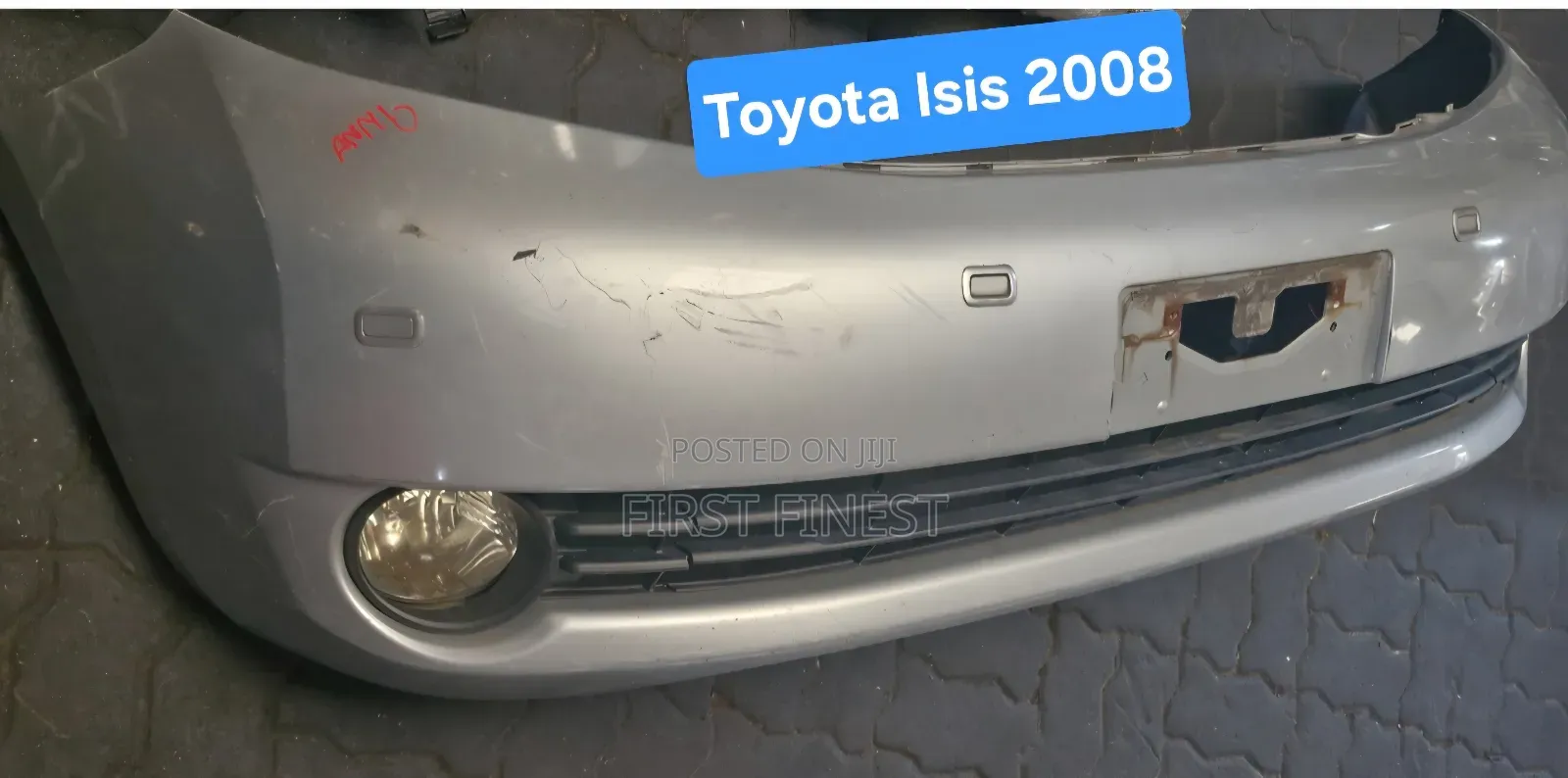Isis Toyota 2008 Bumper With Foglamps