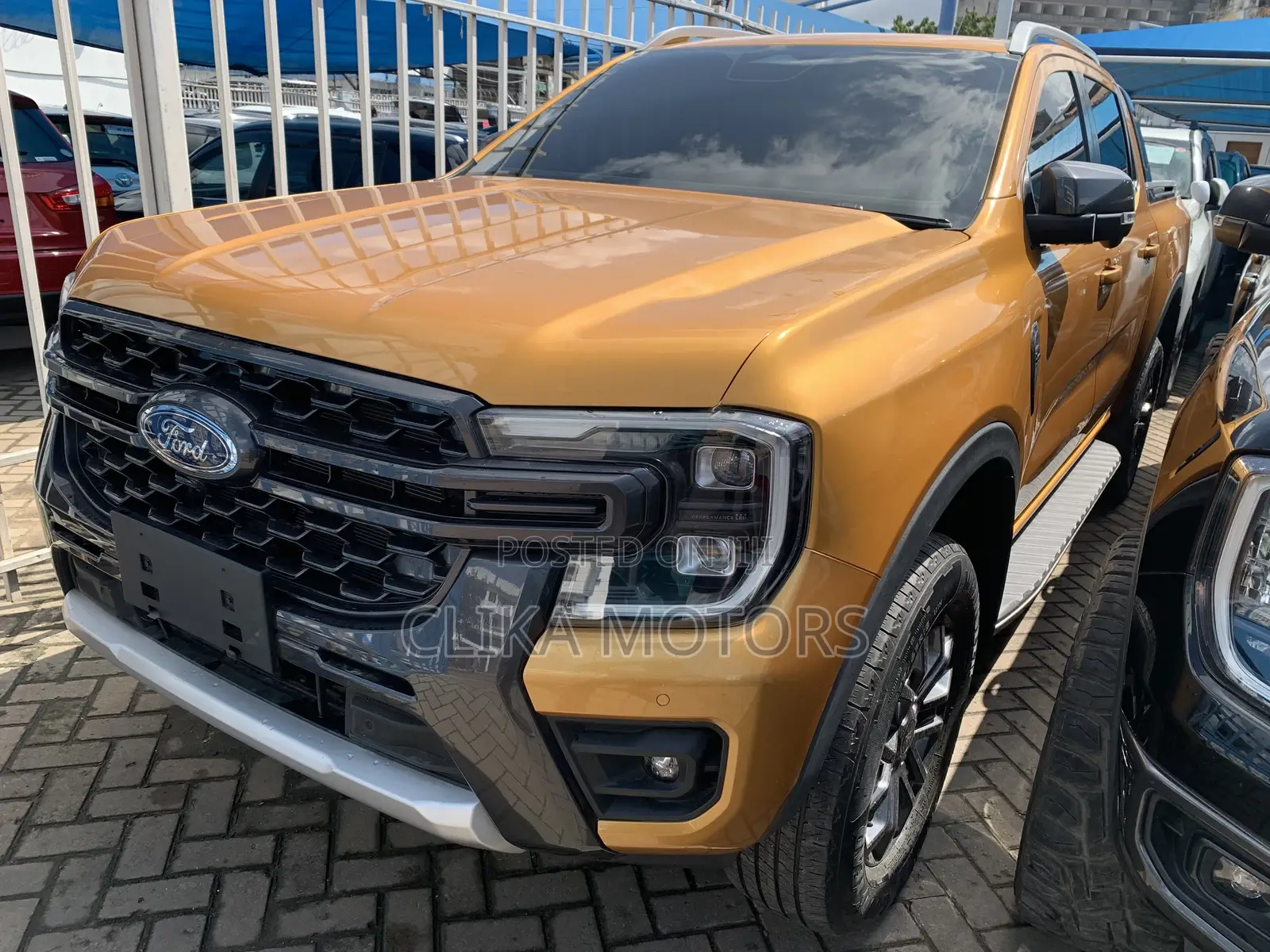 Ford Ranger Wildtrak 2023 Yellow