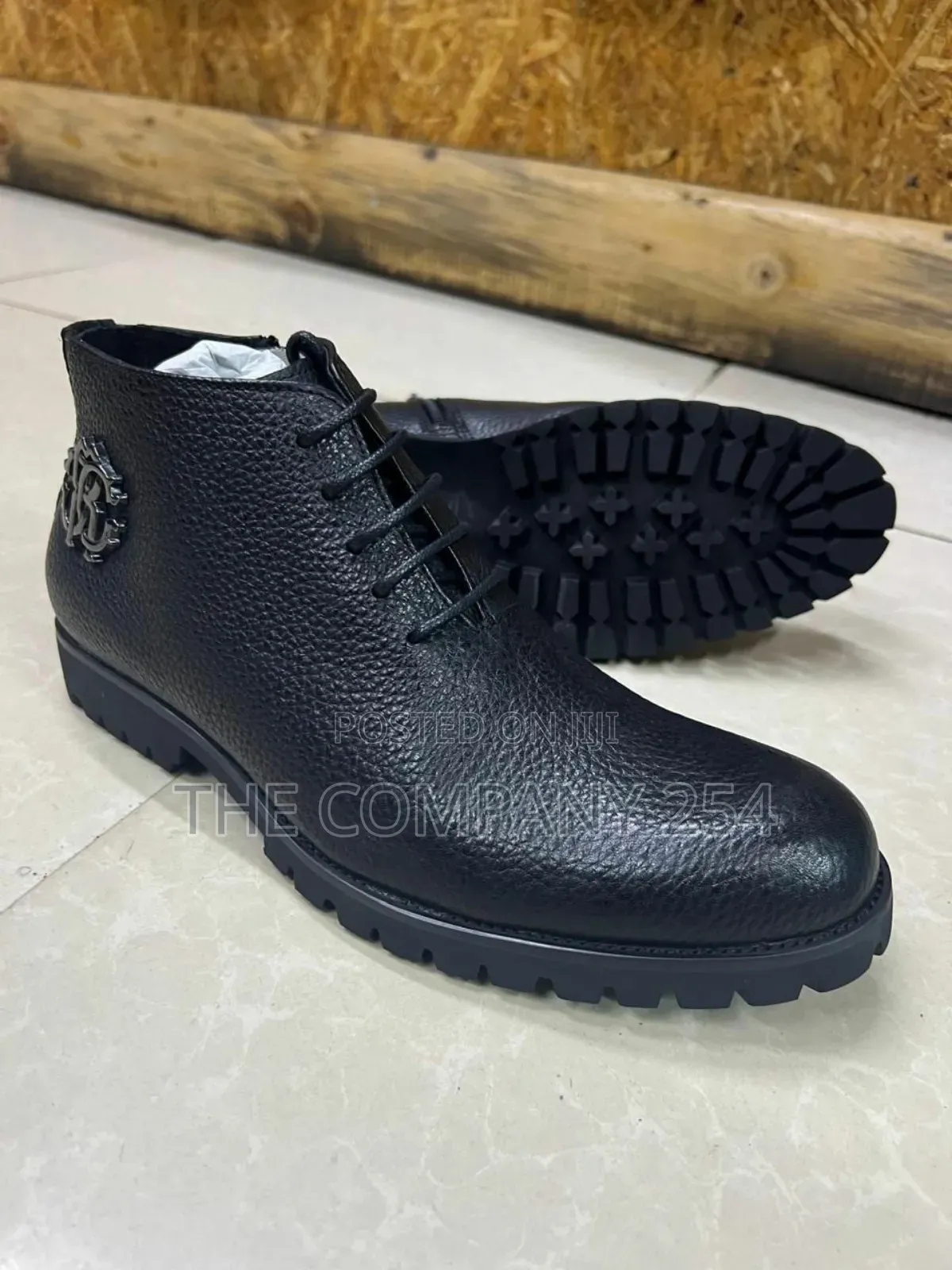 Quality Leather Casual Roberto Official High Boot Shoes