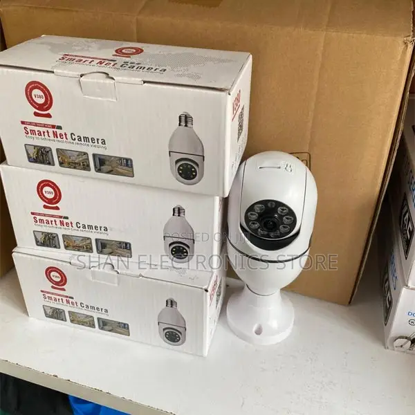 2 Way Talk PTZ 360-Degree Smart Wifi Bulb Camera'