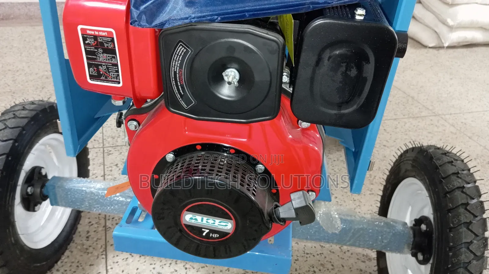 400 LTRS - Hydraulic Aico Concrete Mixer