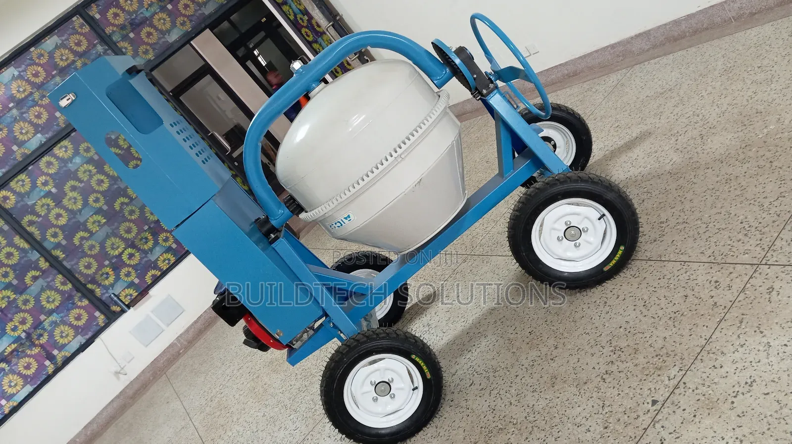 Diesel Driven 400 LTRS Aico Concrete Mixer