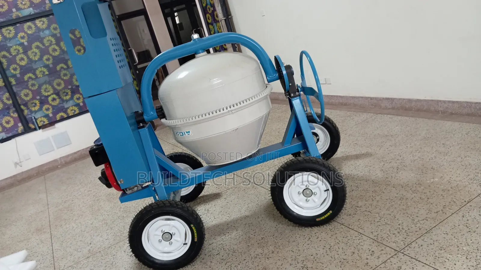 Diesel Driven 400 LTRS Aico Concrete Mixer