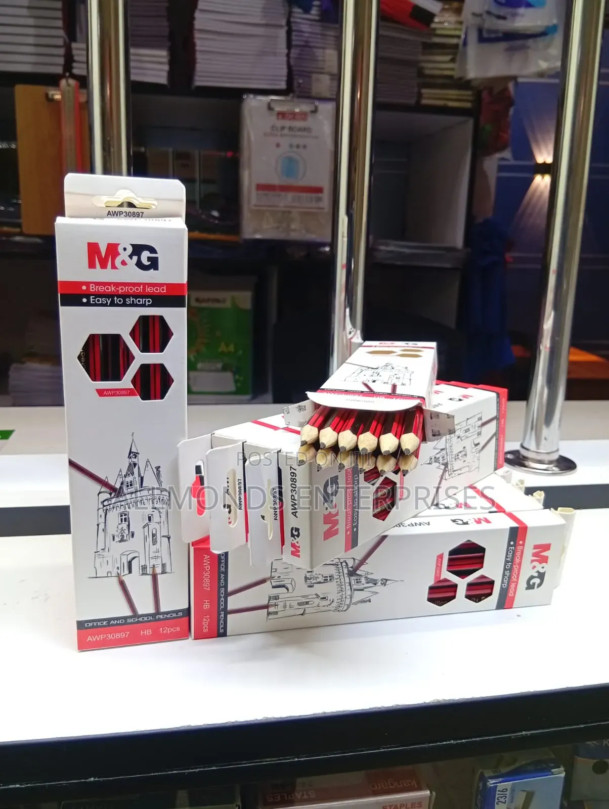 A Packet of 12pcs M G Hb Pencil