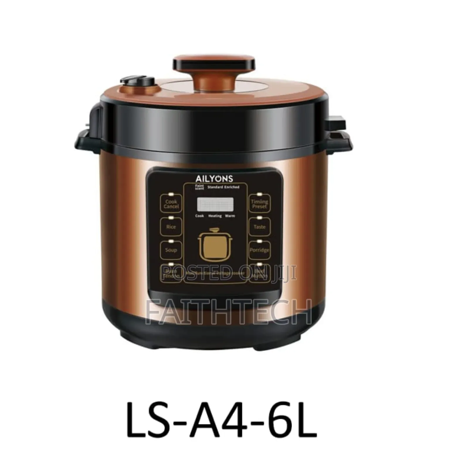 6 Litres Ailyons Pressure Cooker