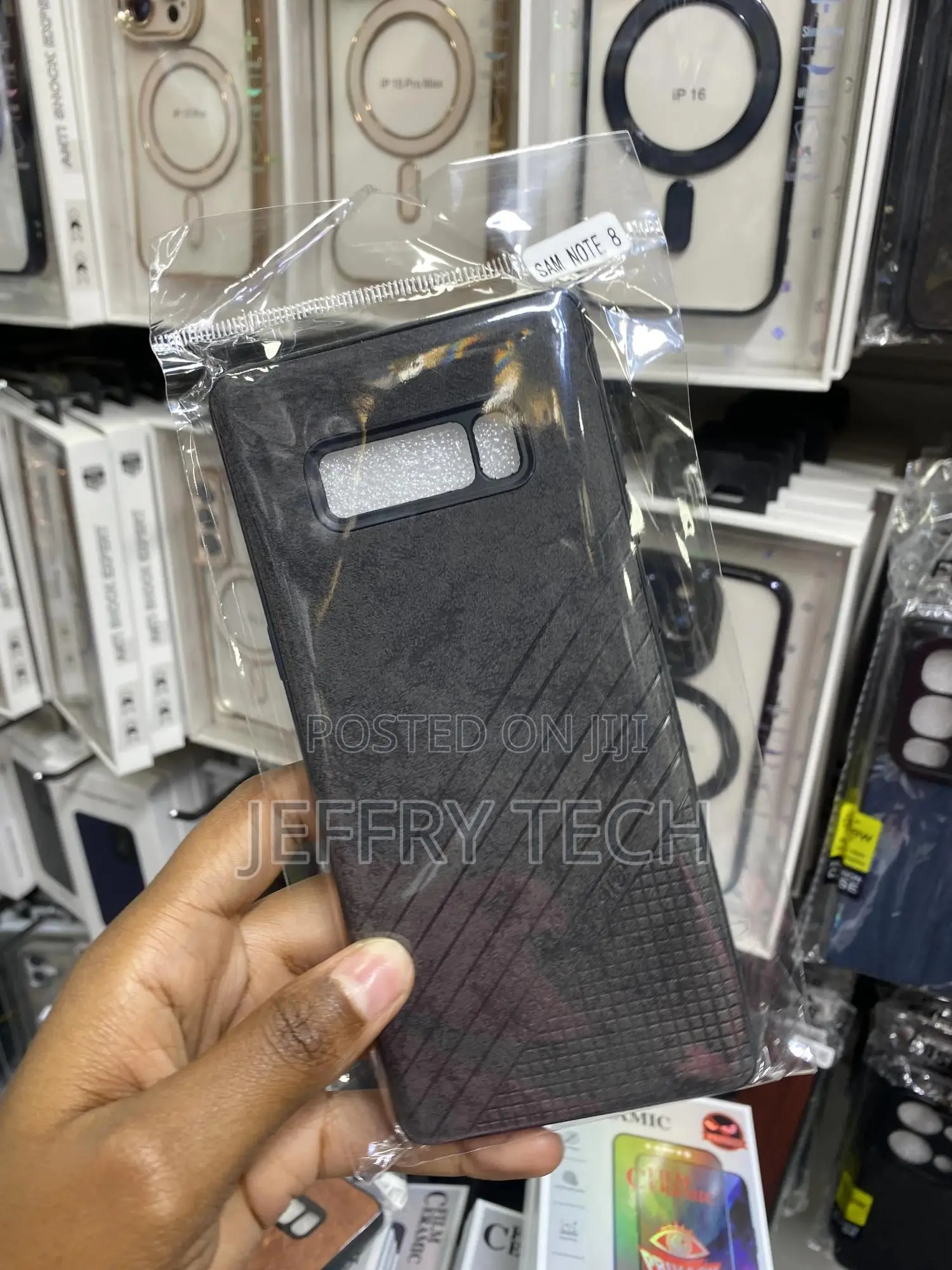 Kiomy Leather Phone Case for Samsung Galaxy Note 8