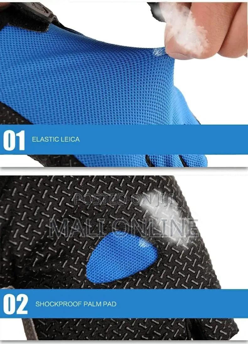 Half Finger Anti-slip Fitness Gloves For Men And Women