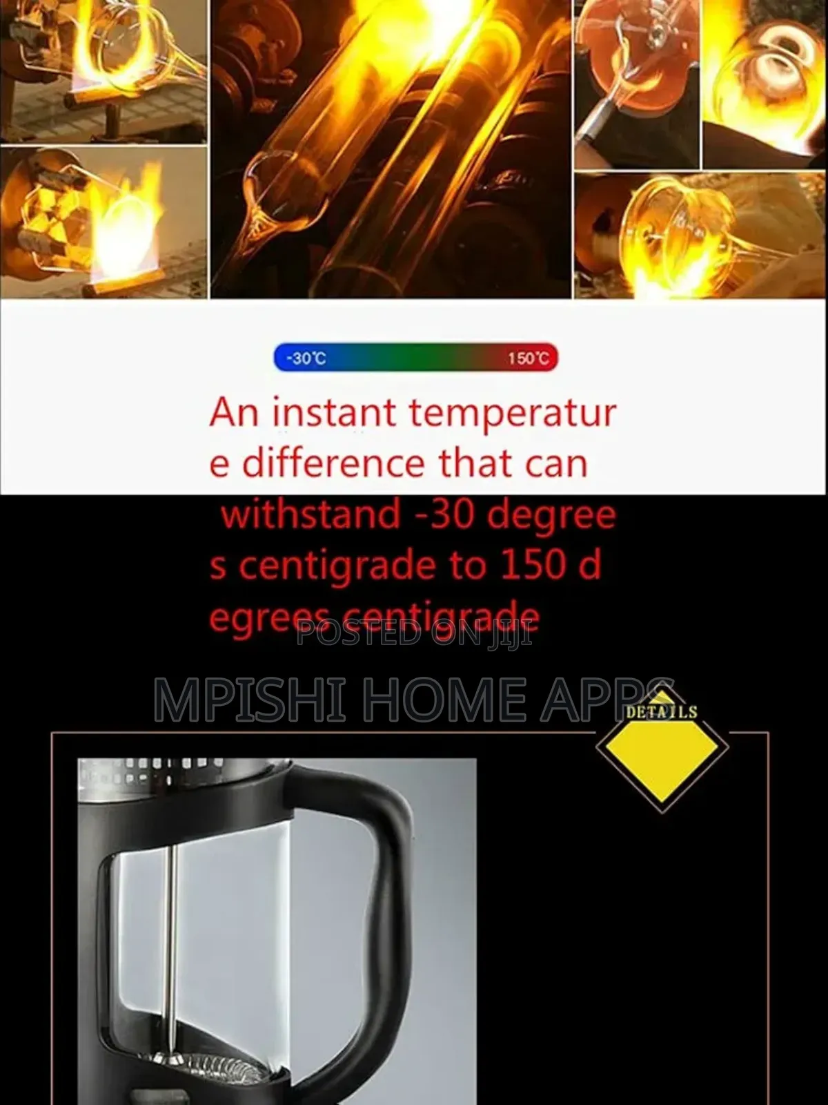 800ml French Press Coffee Press