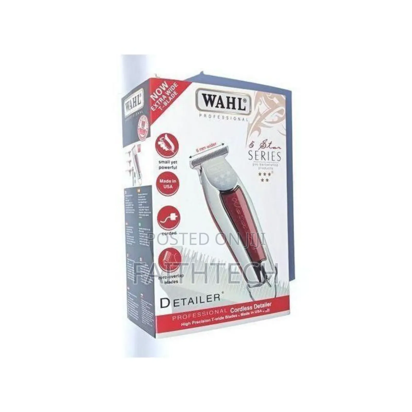 *Original Professional Wahl-Cordless Detailer With Cable*
