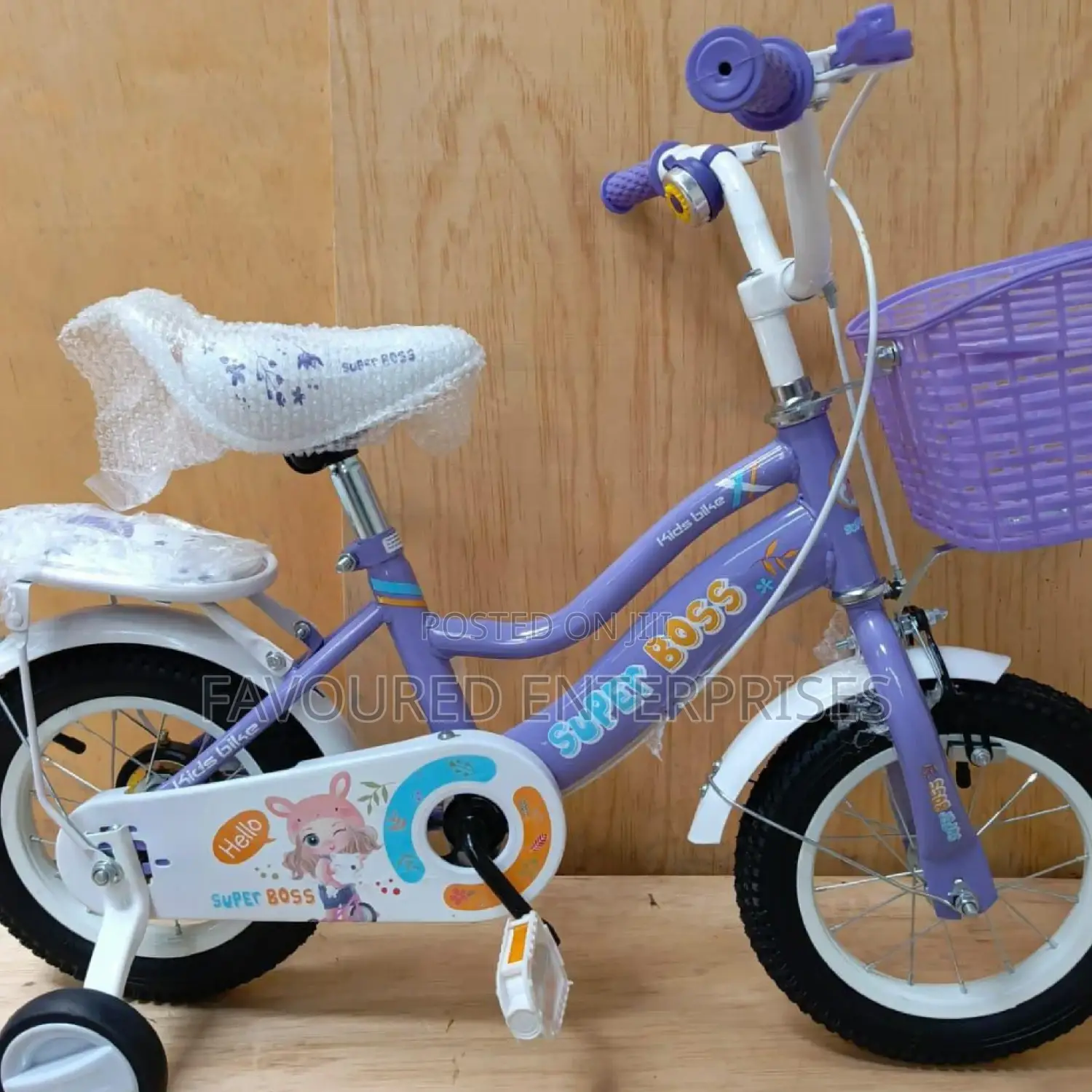 Super Boss Size 12 Girls Bike