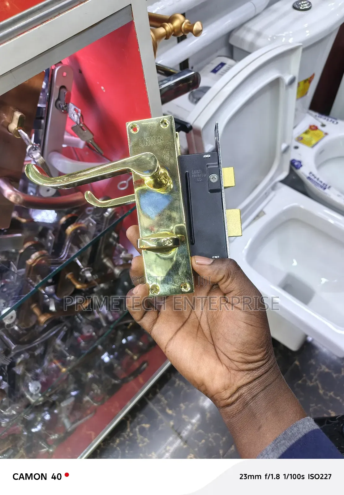 Original Bathroom Lock Union