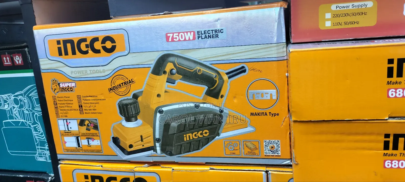 Powerful Ingco Planer Machine/ Ingco Planer