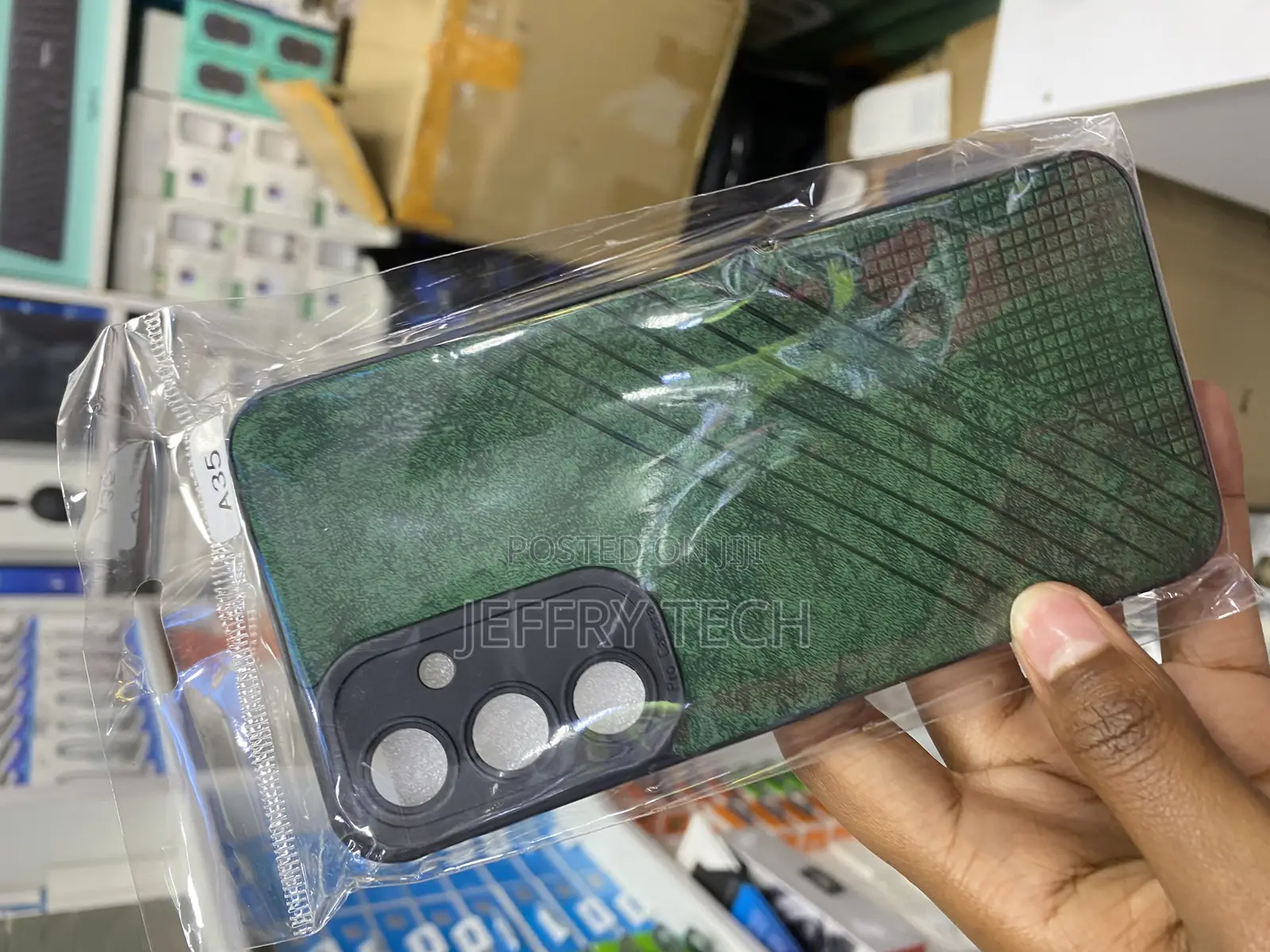 Liram Leather Back Cover for Samsung Galaxy A32