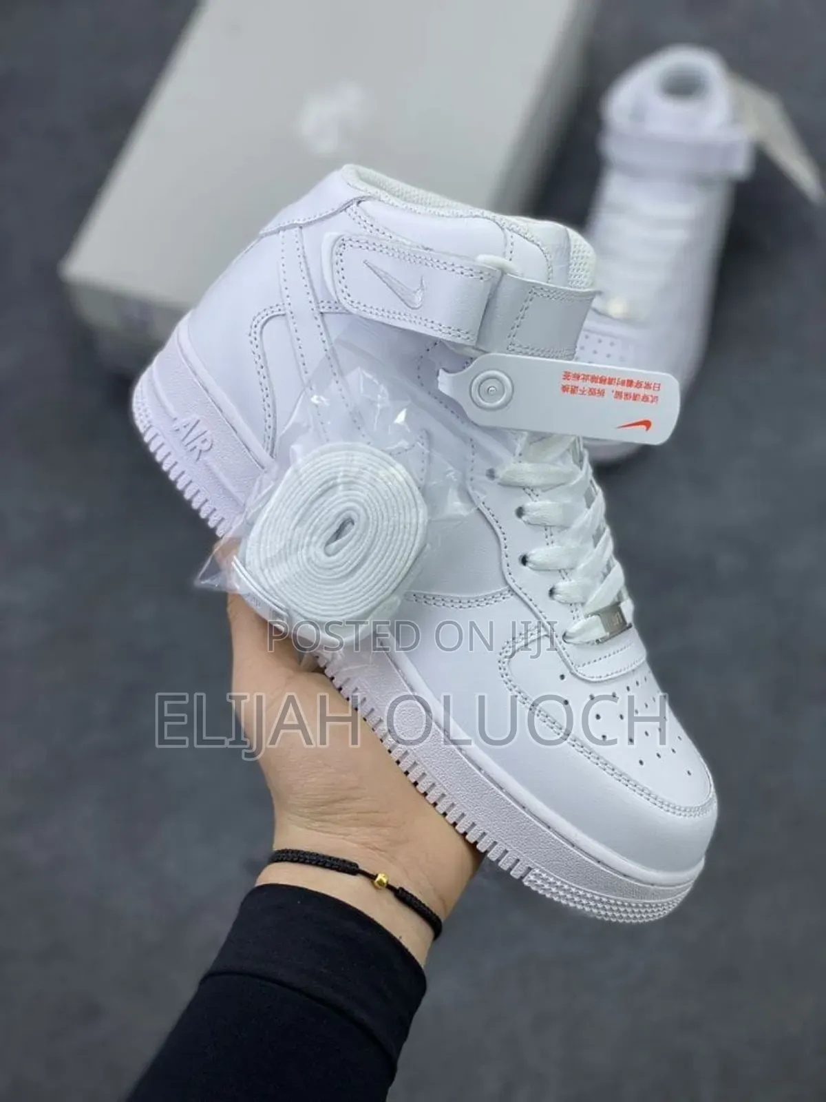 White Airforce High Top/High Cut
