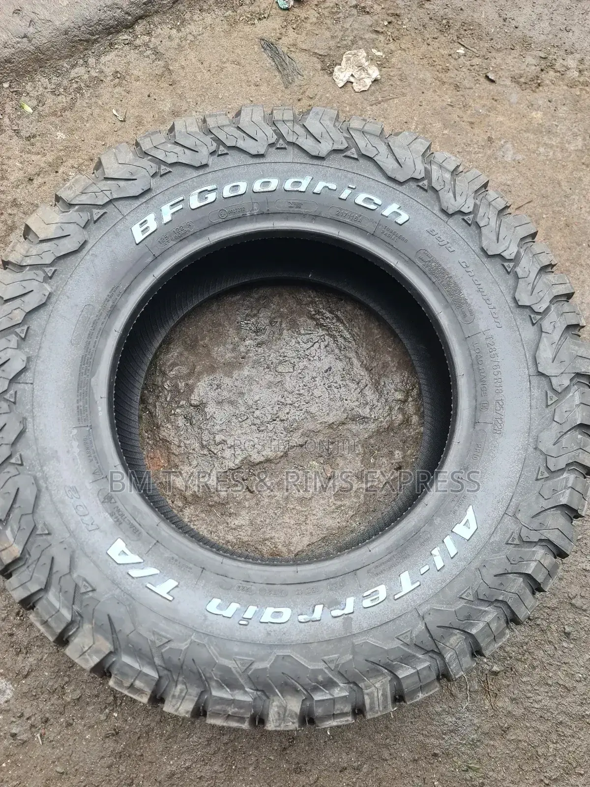 285 /65 R18 Bf Goodrich Tyres (All Terrrain)