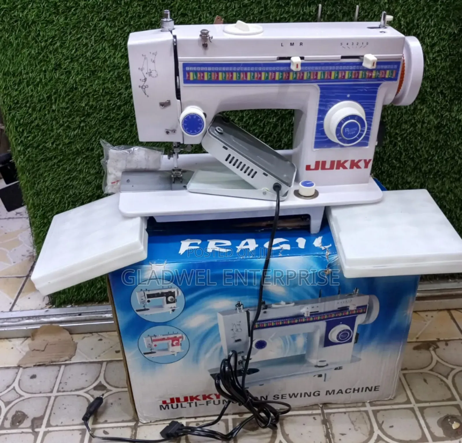 Jukky Multifunction Embroidery Electric And Manual Use