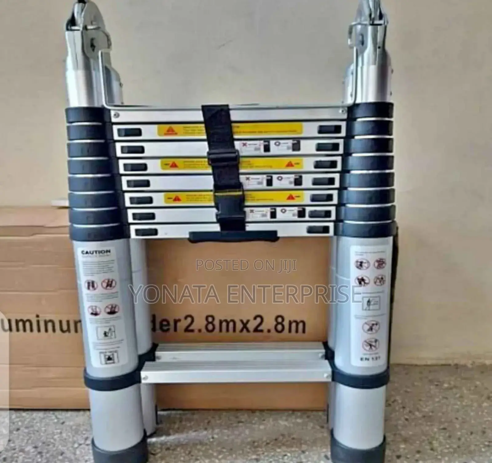 Double Function Telescopic Ladder 9+9 Steps (5.60m)