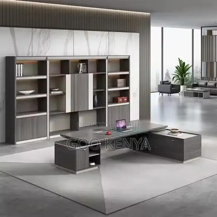 Office Desk ;1.8mete Stylish L-Shaped Executive Office Desk