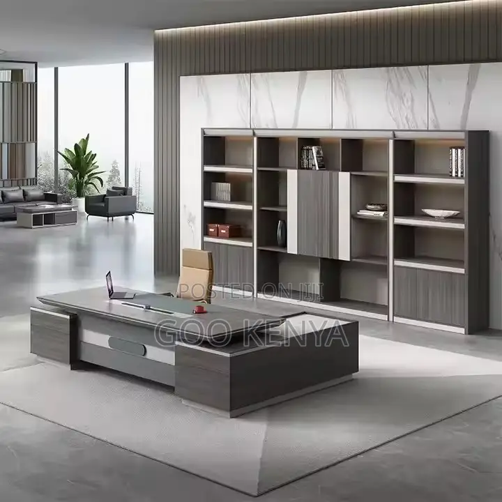 Office Desk ;1.8mete Stylish L-Shaped Executive Office Desk
