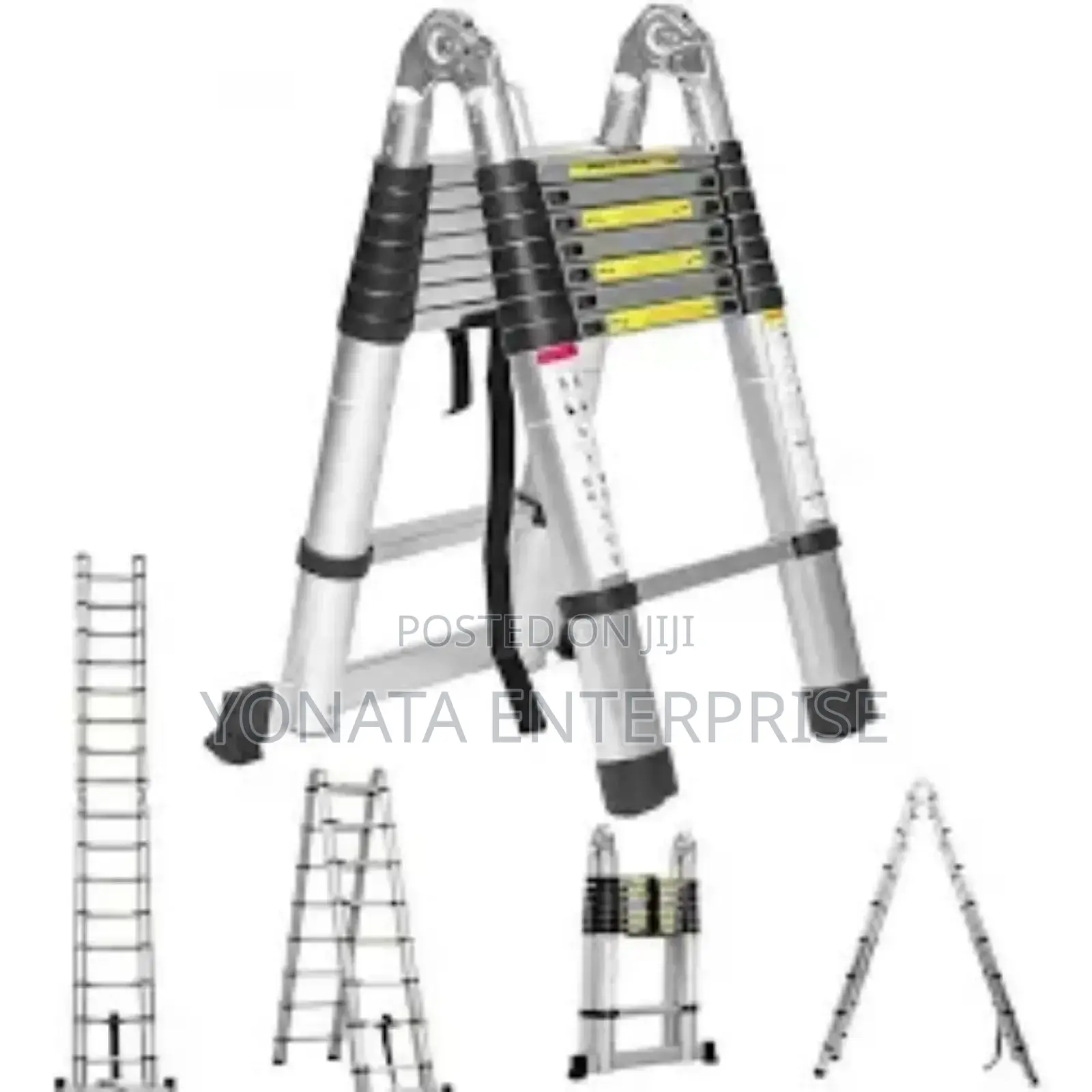 Dual Telescopic Ladder 10+10 Steps (6.2m)